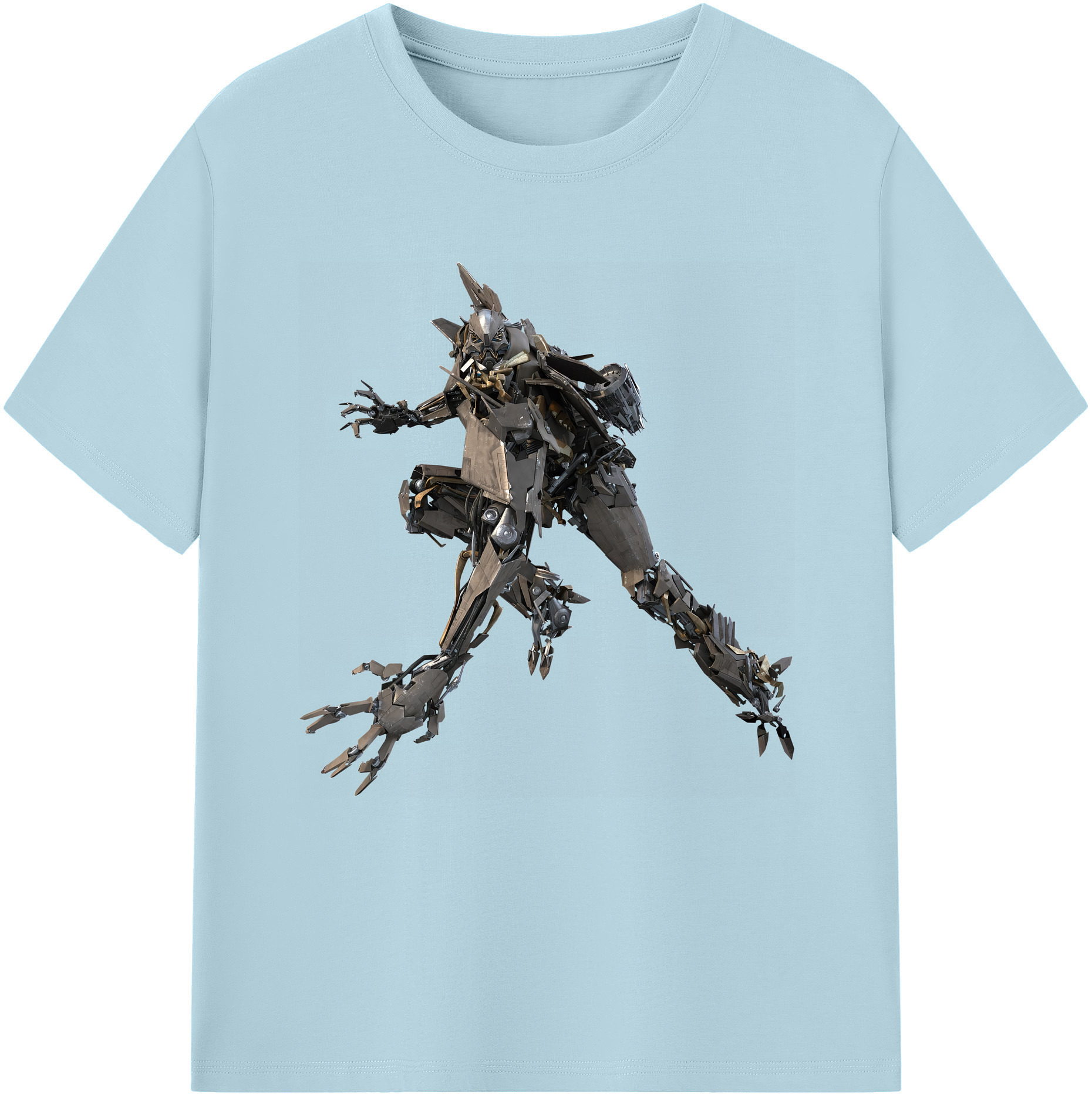 （画像用） Transformers トランスフォーマー 綿100％半袖Tシャツ（フロントプリント）